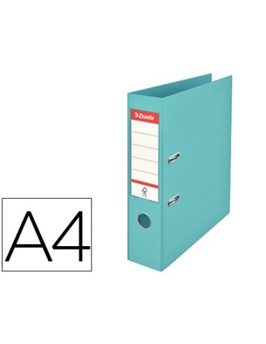 ARCHIVADOR DE PALANCA ESSELTE COLOUR ICE POLIPROPILENO DIN A4 LOMO 82 MM COLOR AZUL