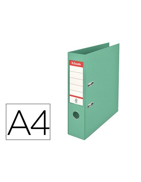 ARCHIVADOR DE PALANCA ESSELTE COLOUR ICE POLIPROPILENO DIN A4 LOMO 82 MM COLOR VERDE