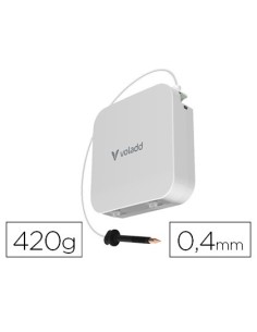 FILAMENTO + BOQUILLA VOLADD PLA 0,4 MM FINE 420 GR GRIS