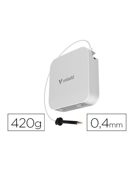 FILAMENTO + BOQUILLA VOLADD PLA 0,4 MM FINE 420 GR GRIS