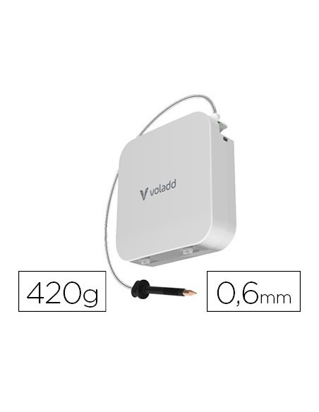 FILAMENTO + BOQUILLA VOLADD PLA 0,6 MM BOLD 420 GR NEGRO