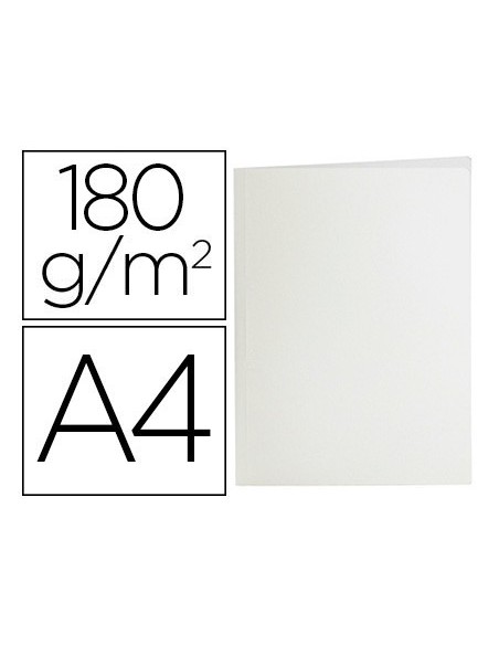 SUBCARPETA LIDERPAPEL A4 BLANCO 180G/M2