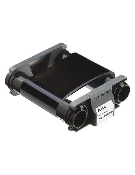 CINTA PARA IMPRESORA DE TARJETA BADGY NEGRA PARA 500 IMPRESIONES