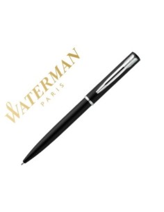 BOLIGRAFO WATERMAN ALLURE LACA NEGRA EN ESTUCHE DE REGALO