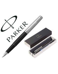PLUMA PARKER JOTTER BOND STREET NEGRO CT EN ESTUCHE DE REGALO