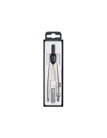 COMPAS ROTRING COMPACT UNIVERSAL AJUSTE RAPIDO RADIO 13 CM CIRCUNFERENCIA 32 CM