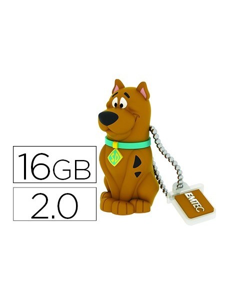 MEMORIA USB EMTEC FLASH 16 GB 2.0 SCOOBY DOO