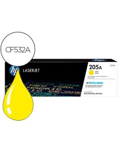 TONER HP 205A LASERJET M154A / 154NW / MFP M180N / 181FW AMARILLO 900 PAGINAS