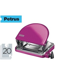 TALADRADOR PETRUS 52 WOW FUCSIA METALIZADO CAPACIDAD 20 HOJAS EN BLISTER