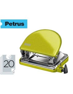 TALADRADOR PETRUS 52 WOW VERDE METALIZADO CAPACIDAD 20 HOJAS EN BLISTER