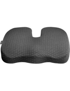 COJIN DE ASIENTO KENSINGTON PREMIUM GEL FRIO NEGRO 7,1X45,9X36,3 CM