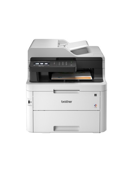 EQUIPO MULTIFUNCION BROTHER MFCL3750CDW LASER LED COLOR 24 PPM 512 MB A4 BANDEJA DE ENTRADA 250HOJAS WIFI