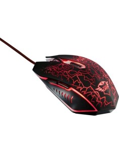 RATON TRUST GXT 105 IZZA ILLUMINATED GAMING 800-2400 DPI 6 BOTONES USB 2.0 CABLE 1,8 M