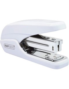 GRAPADORA RAPESCO X5-25PS MINI CAPACIDAD 25 HOJAS USA GRAPAS 24/6 Y 26/6 COLOR BLANCO
