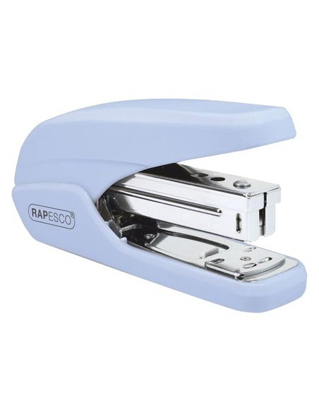 GRAPADORA RAPESCO X5-25PS MINI CAPACIDAD 25 HOJAS USA GRAPAS 24/6 Y 26/6 COLOR AZUL
