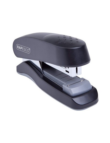 GRAPADORA RAPESCO AGARRE PLANO CAPACIDAD 30 HOJAS USA GRAPAS 24/6 Y 26/6 COLOR NEGRO