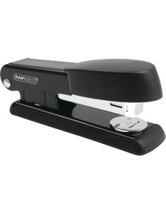 GRAPADORA RAPESCO BOWFIN METALICA CAPACIDAD 25 HOJAS USA GRAPAS 24/6 Y 26/6 COLOR NEGRO