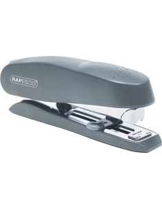 GRAPADORA RAPESCO SPINNA METALICA CAPACIDAD 50 HOJAS USA GRAPAS 24/6 Y 26/6 COLOR GRIS