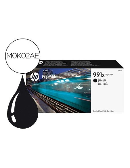 INK-JET HP 991X PAGEWIDE 755DN/MFP 774DN/MFP 774DNS/MFP779DN/MFP 779DNS/P77740DW/P77750Z/NEGRO