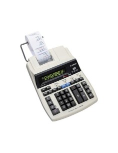 CALCULADORA CANON IMPRESORA MP120 MG ES II PANTALLA LCD ENCHUFE CORRIENTE 12 DIGITOS COLOR GRIS