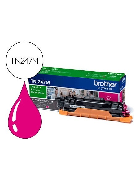 TONER BROTHER TN247M DCP-L3510CDW / HL-L3270CDW / MFC-L3710CW MAGENTA 2300 PAGINAS
