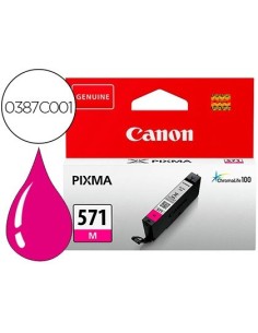 INK-JET CANON CLI 571 PIXMA TS5051/ TS6050 / TS8051 / TS9050 MAGENTA 182 PAGINAS
