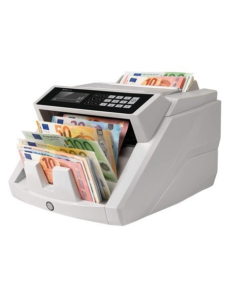 DETECTOR CONTADOR DE BILLETES FALSOS SAFESCAN 2465S 7 PUNTOS DE VERIFICACION FUNCION AÑADIR Y DE FAJOS