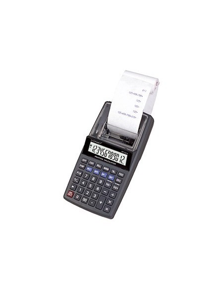 CALCULADORA Q-CONNECT IMPRESORA PANTALLA PAPEL KF11213 12 DIGITOS TINTA AZUL