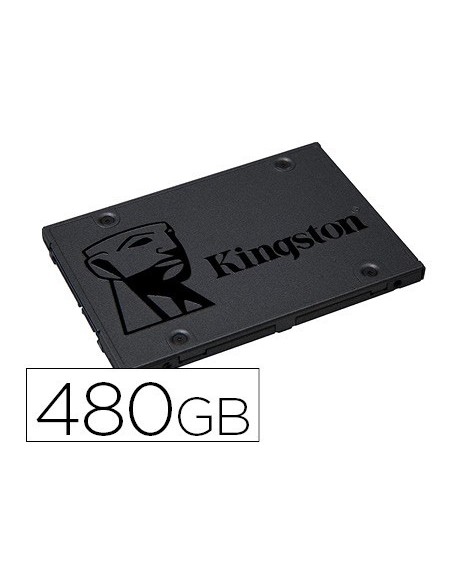 DISCO DURO SSD KINGSTON 2,5" INTERNO SA400S37 480 GB