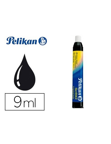 TINTA CHINA PELIKAN NEGRA CARGADOR 9 ML