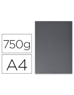 TAPA DE ENCUADERNACION FELLOWES DIN A4 CARTON EXTRA RIGIDO NEGRO 750 GR PACK DE 50 UNIDADES