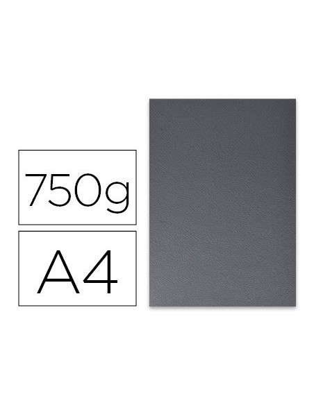 TAPA DE ENCUADERNACION FELLOWES DIN A4 CARTON EXTRA RIGIDO NEGRO 750 GR PACK DE 50 UNIDADES