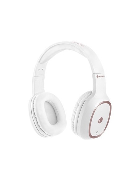 AURICULAR NGS ARTICA PRIDE BLUETOOH CON MICROFONO DIADEMA AJUSTABLE COLOR BLANCO