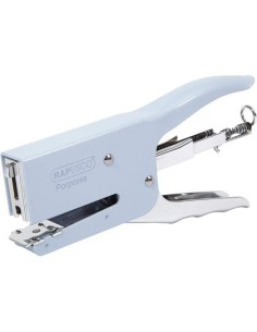 GRAPADORA RAPESCO TENAZA PORPOISE CAPACIDAD 40 HOJAS USA GRAPAS 24/6-8 Y 26/6-8 COLOR AZUL