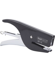 GRAPADORA RAPESCO TENAZA SP-64 CAPACIDAD 12 HOJAS USA GRAPAS 64/4-6 COLOR NEGRO