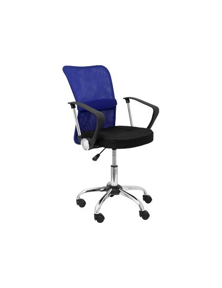 SILLA INFANTIL PYC GIRATORIA BRAZOS FIJOS ASIENTO REGULABLEALTURA ALTO 870+100MM LARGO 540MM PROFUNDIDAD 530MM AZUL