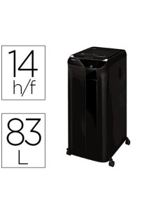 DESTRUCTORA DE DOCUMENTOS FELLOWES AUTOMAX 600M CAPACIDAD DE HOJAS 600 SEGURIDAD P5 CLIPS Y TARJETAS