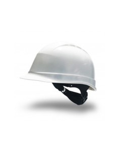 CASCO FARU DE PROTECCION POLIETILENO CON RULETA Y ATALAJE 6 PUNTOS VENTILADO COLOR BLANCO