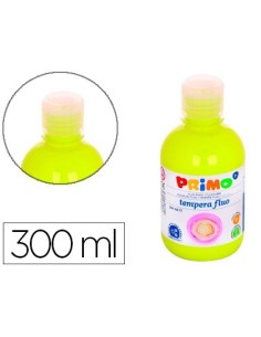 TEMPERA LIQUIDA PRIMO ESCOLAR 300 ML AMARILLO FLUORESCENTE
