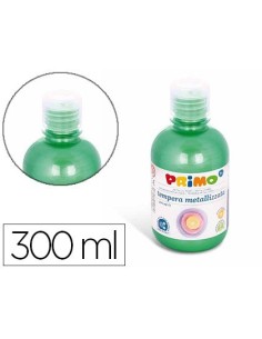 TEMPERA LIQUIDA PRIMO ESCOLAR 300 ML VERDE METALIZADO