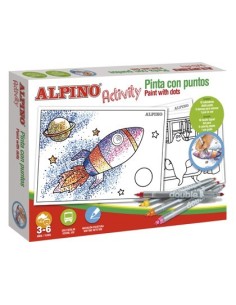 JUEGO ALPINO DIDACTICO ACTIVITY PINTA CON PUNTOS
