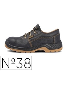 ZAPATO DE SEGURIDAD PAREDES ZP1000 S3 NEGRO TALLA 38