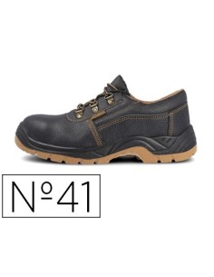 ZAPATO DE SEGURIDAD PAREDES ZP1000 S3 NEGRO TALLA 41