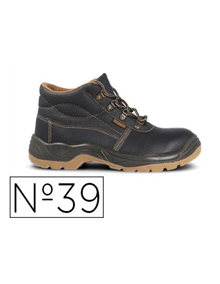 BOTA DE SEGURIDAD PAREDES S3 NEGRO TALLA 39