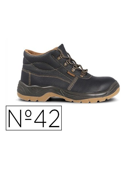 BOTA DE SEGURIDAD PAREDES S3 NEGRO TALLA 42