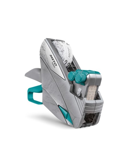 ETIQUETADORA METO PROLINE M 2 RODILLOS 10 CARACTERES NUMERICOS POR LINEA PARA ETIQUETAS 26X16 MM