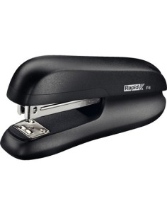 GRAPADORA RAPID F6 PLASTICO ABS COLOR NEGRO CAPACIDAD 20 HOJAS USA GRAPAS 24/6 Y 26/6
