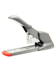 GRAPADORA RAPID FASHION HD110 PLATA/NARANJA CAPACIDAD 110 HOJAS USA GRAPAS 9/8-14 Y 23/8-15