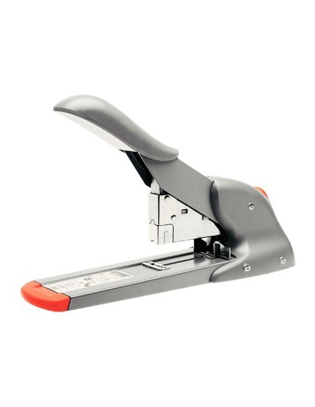 GRAPADORA RAPID FASHION HD110 PLATA/NARANJA CAPACIDAD 110 HOJAS USA GRAPAS 9/8-14 Y 23/8-15
