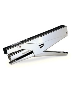 GRAPADORA TENAZA RAPID E10 CROMADO/NEGRO CAPACIDAD 15 HOJAS USA GRAPAS N 10